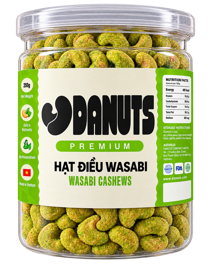 Hạt điều wasabi