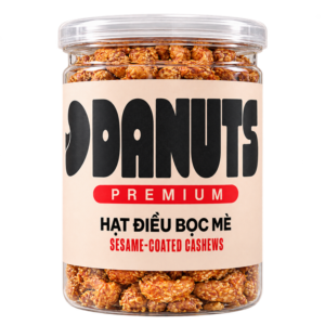 Hạt điều bọc mè DANUTS 250g