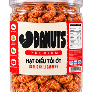 Hạt điều tỏi ớt DANUTS 250g