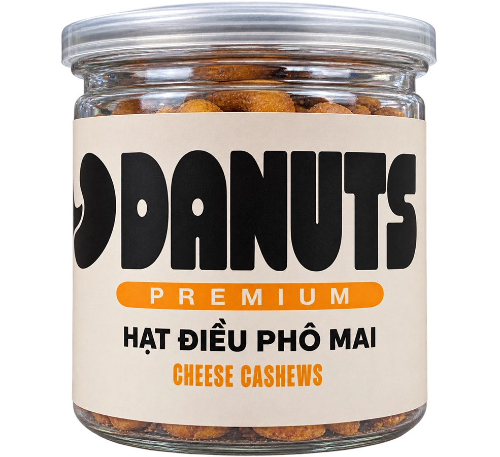 Hộp Hạt Điều Phô Mai DANUTS 250g